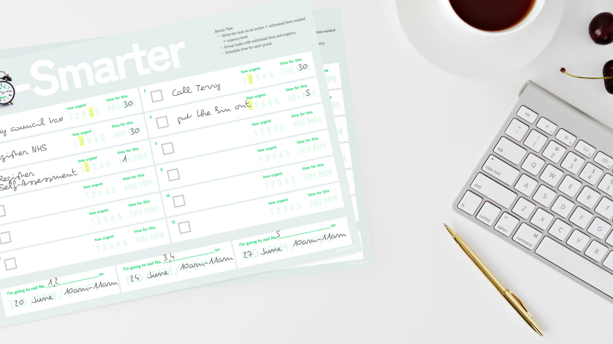 Do-Smarter List (PDF)