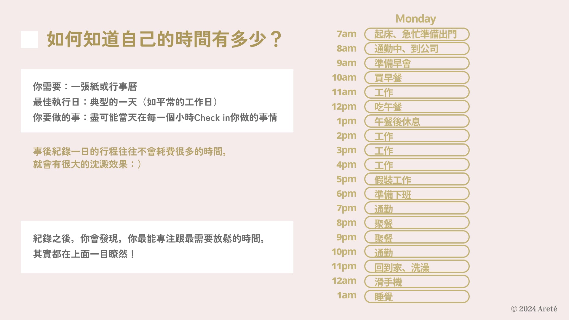 時間真的少怎麼辦？